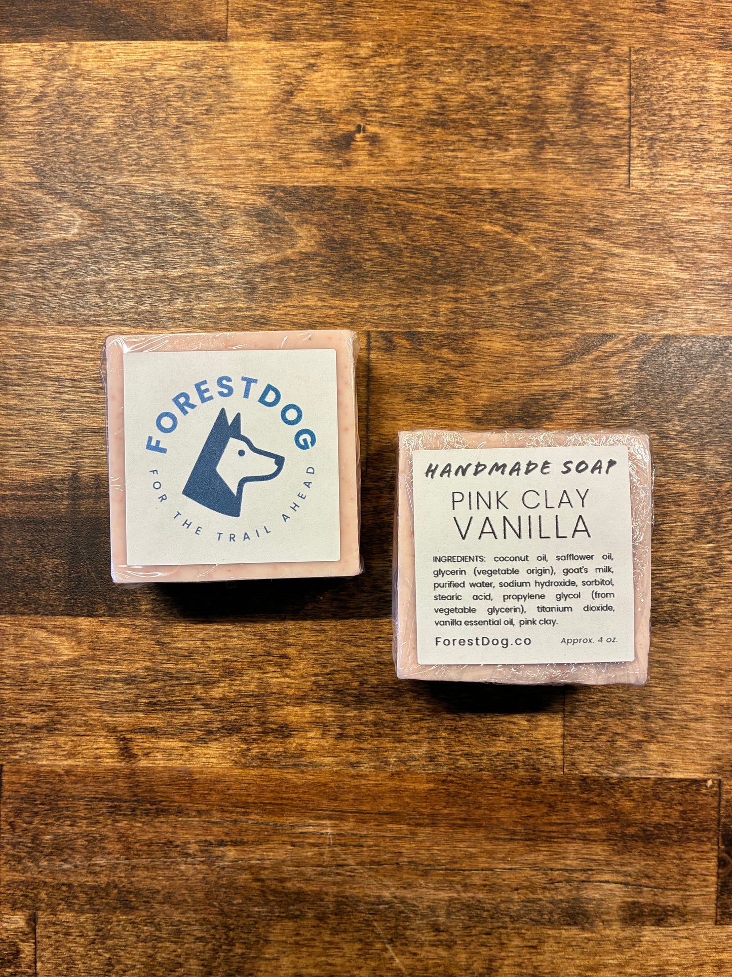 Pink Clay Vanilla Bar Soap