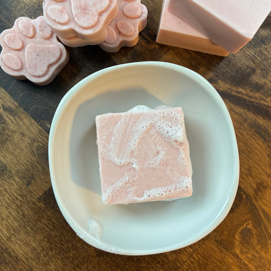 Pink Clay Vanilla Bar Soap